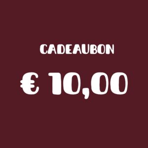 Cadeaubon - 10,00 euro